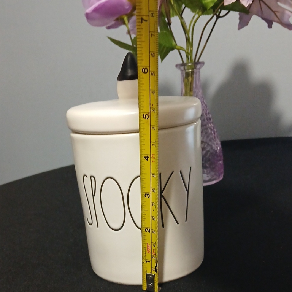 Rae Dunn Spooky White Ceramic Canister - Picture 10 of 10